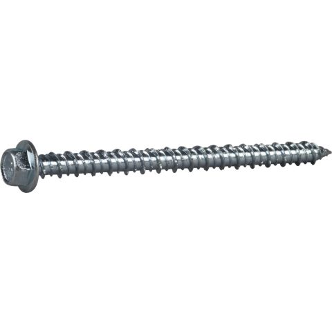 ESSVE ECS-HF Betongskruv 7,5(6) mm Ø, HEX, FZB, 10mm 100 mm, 100-pack
