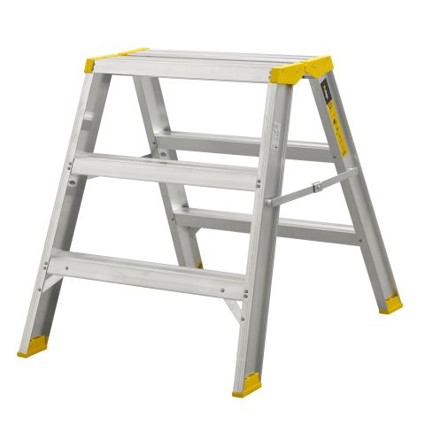 W.steps 55AB Stegpall med certifierat aluminium 3-steg