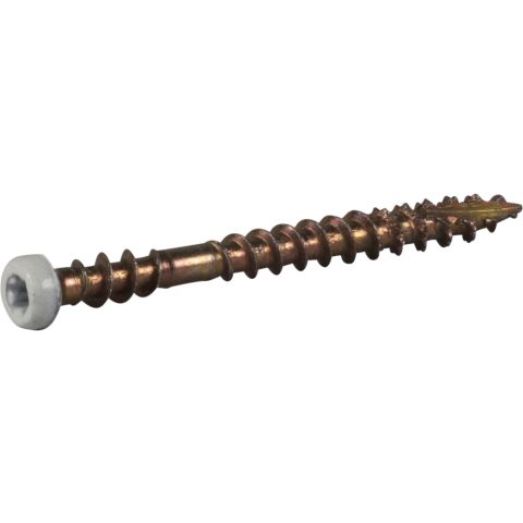 ESSVE 555642 Listskruv 3,9 mm Ø, vitlackerad, TX10 42 mm, 400-pack