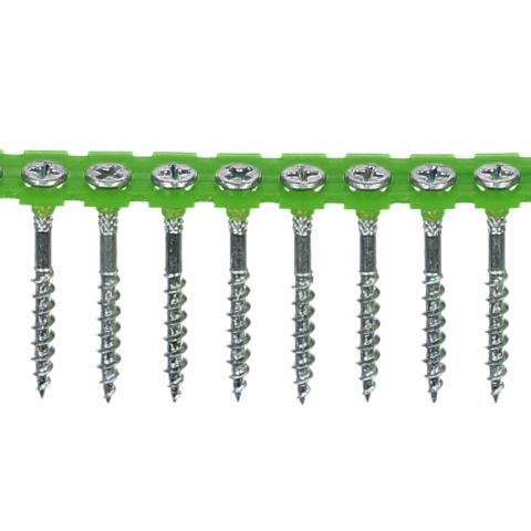 ESSVE 542355 Spånskiveskruv 4,2 mm Ø, bandad, PH2, FZB, 1000-pack 55 mm