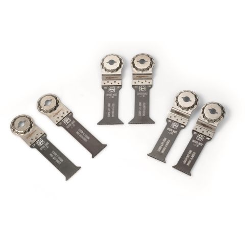 Fein Best of E-Cut Wood & Metal Sågbladssats 6 delar