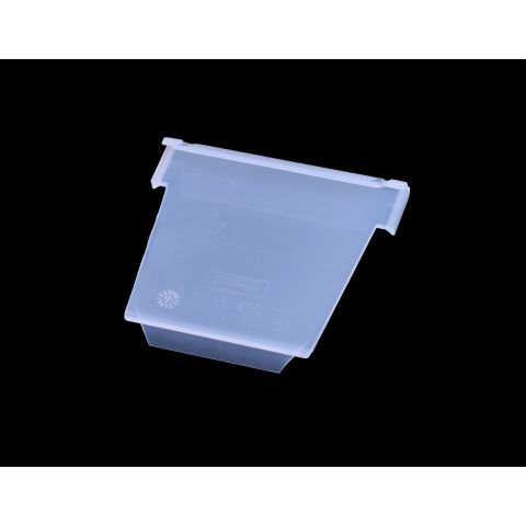 PPS 2111400 Avdelare vinklad, transparent Typ 2111: 120×150 mm, 20-pack