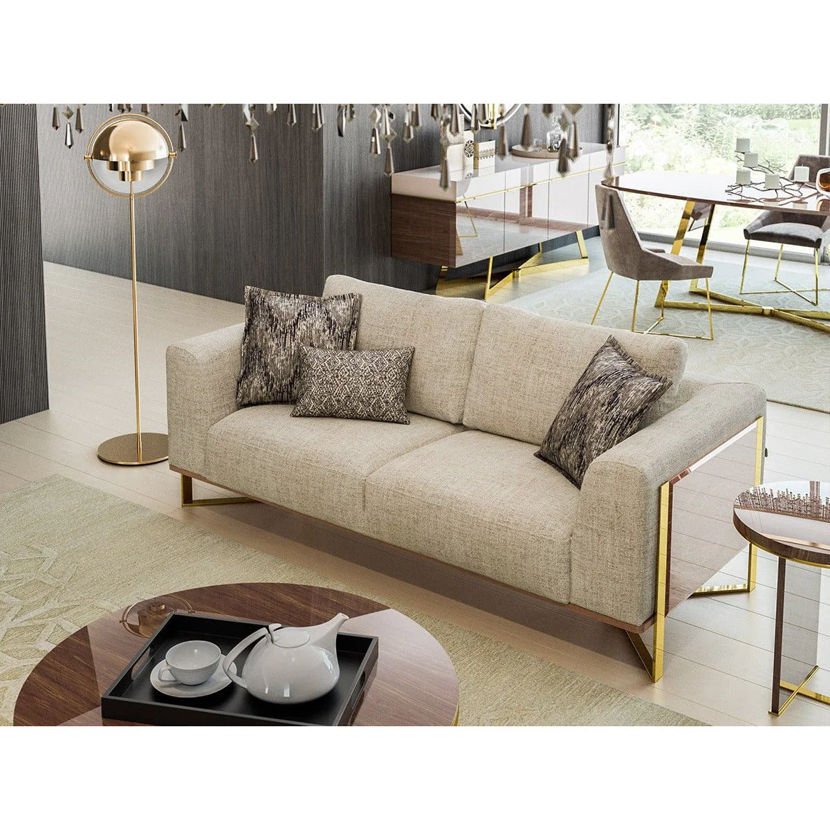 Aura 2-Sits Soffa