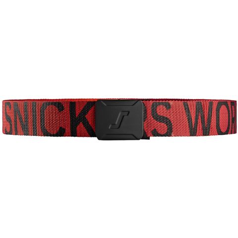 Snickers Workwear 9004 Bälte med metallspänne Röd