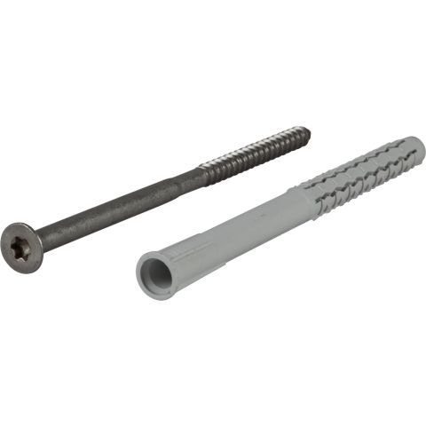 ESSVE GXL 404033 Fasadplugg Ø10 mm, TX40, A4, försänkt huvud 140 mm, 20-pack