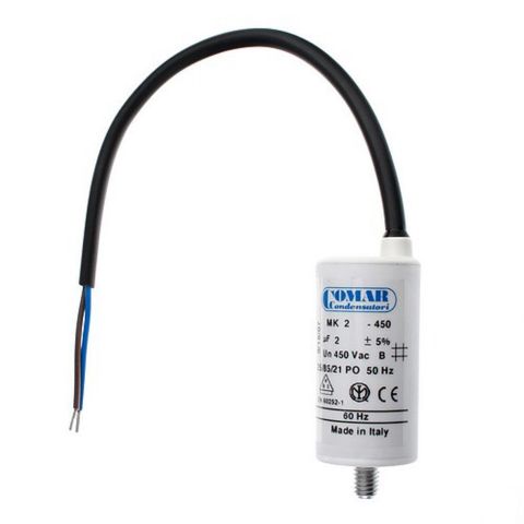 EBM Pabst 4610120 Motorkondensator för fläkt och aggregat 10 µF