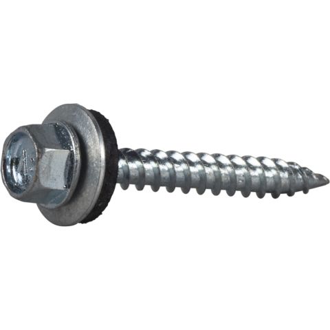 ESSVE 64301 Farmarskruv 4,8 x 38 mm, vass spets, 250-pack Blankförzinkad