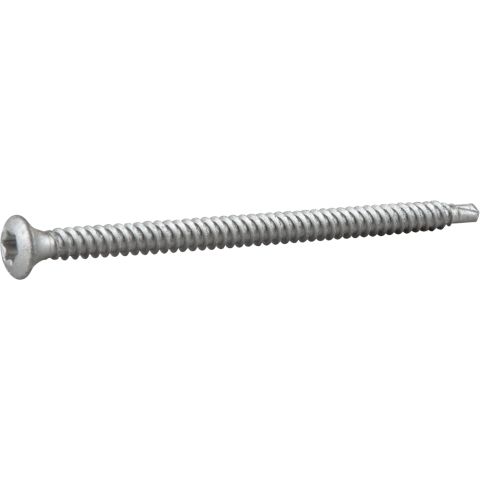 ESSVE 545408 Takskruv 4,8 mm Ø, BS, TX25, ruspert 80 mm, 500-pack