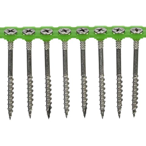 ESSVE 601355 Trallskruv 4,2 mm Ø, bandad, PH2, A4, 1000-pack 55 mm