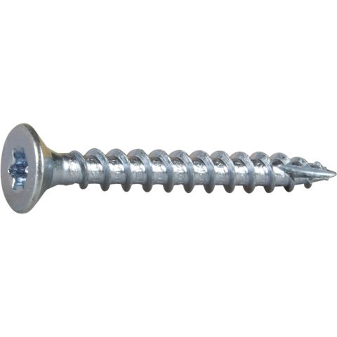 ESSVE 123197 Träskruv 6 mm Ø, TX30, helgängad, försänkt, FZB 50 mm, 200-pack