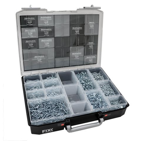 FIXX 509784 Sortimentslåda 2800-pack, el