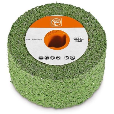Fein 63721054010 Slipvals elastisk, hål 19 mm K60, 100 x 50 mm