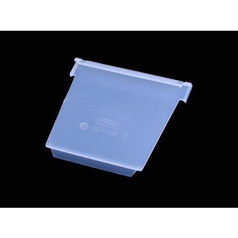 PPS 2074400 Avdelare vinklad, transparent Typ 2074: 150×150 mm, 10-pack