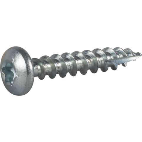ESSVE 127167 Träskruv 5 mm Ø, TX25, helgängad, FZB 30 mm, 200-pack