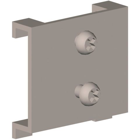 Treston 83150651 Fästplatta R16 46×46 mm