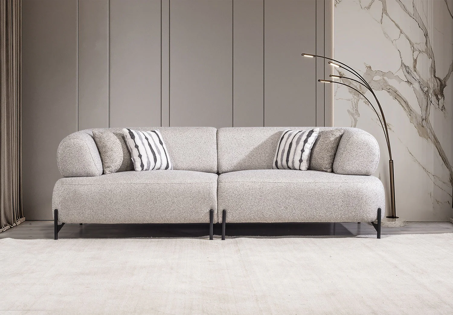 Aronya-A 3-Sits Bäddsoffa