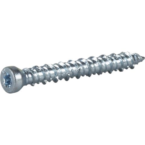 ESSVE 511280 Betongskruv Ø7,5 mm, TX30, FZB 65 mm, 6-pack