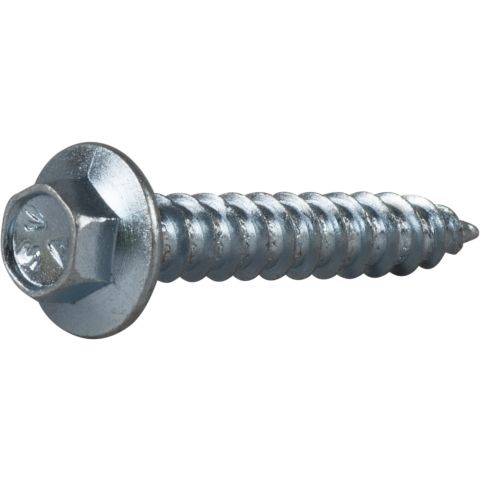 ESSVE 63336 Byggskruv med fläns, sexkant, FZB, Ø6,5 mm Ø6,5 x 38 mm, 200-pack