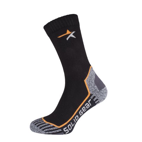Solid Gear Active Sock Strumpa svart, 3-pack 35-38