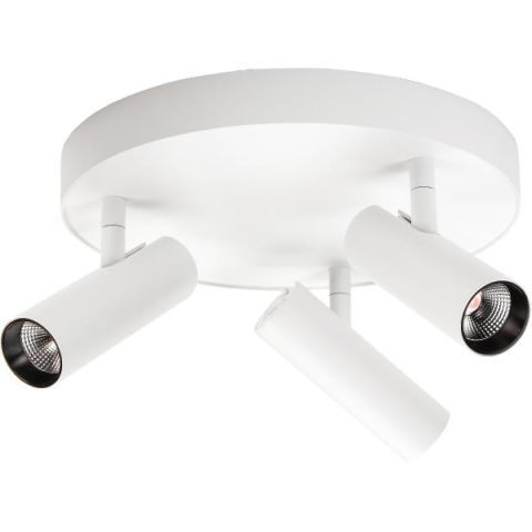 SG Armaturen Tube Micro Trio Takarmatur LED, 18W, 2000-2800K Vit