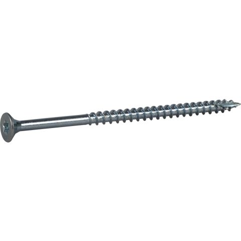 ESSVE 123193 Träskruv 5 mm Ø, TX25, helgängad, försänkt, FZB 90 mm, 100-pack