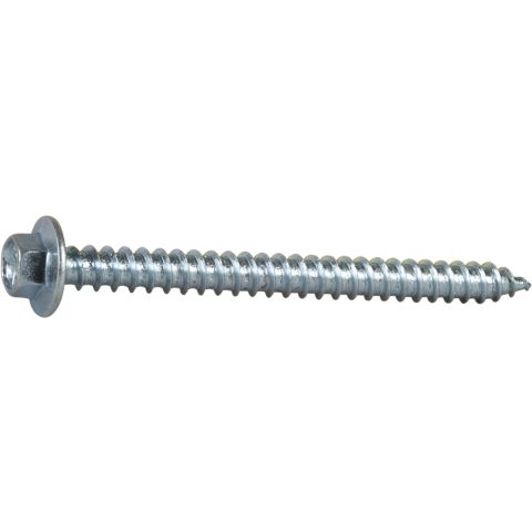ESSVE 63339 Byggskruv med fläns, sexkant, FZB, Ø6,5 mm Ø6,5 x 75 mm, 100-oack