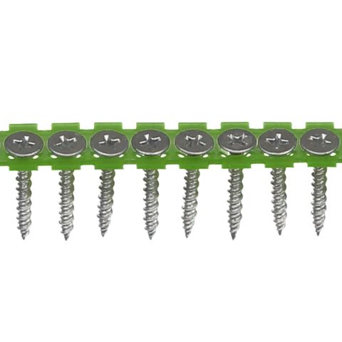 ESSVE GU Kombi Gipsskruv Ø3,5 mm, bandad, trä/stål, CorrSeal 30 mm, 1000-pack