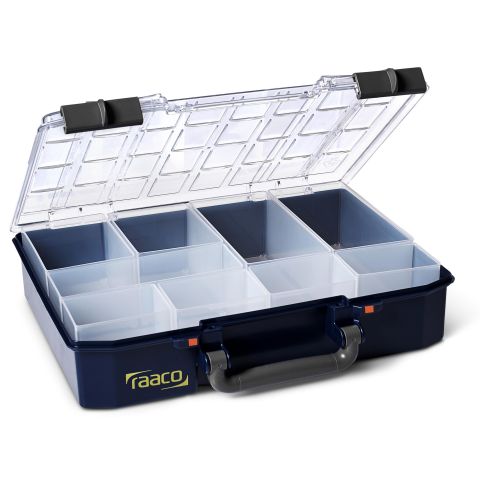 Raaco CarryLite 80 4×8-9 Sortimentlåda 80x335x275 mm 9 fack