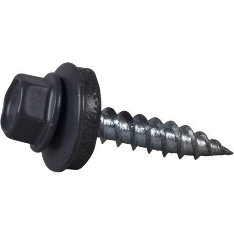 ESSVE 64211 Farmarskruv 4,8×25 mm, vass spets, 250-pack RR23 (Mörkgrå)