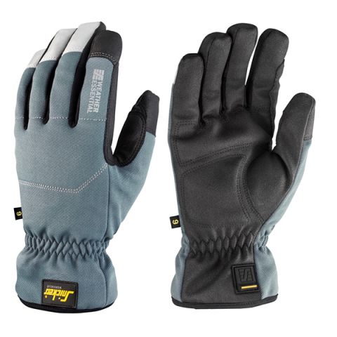 Snickers Workwear 9578 Weather Essential Handske svart/stengrå 7
