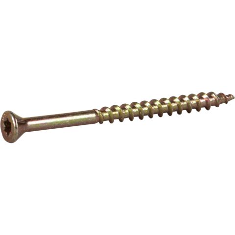 ESSVE 552458 Spånskiveskruv Ø4,8 mm, TX20, gulkrom 57 mm, 400-pack