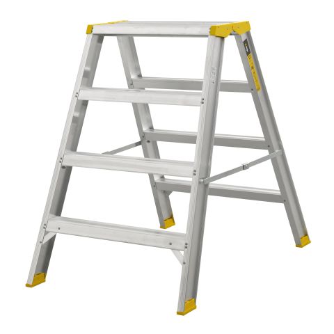 W.steps 55AB Stegpall med certifierat aluminium 4-steg