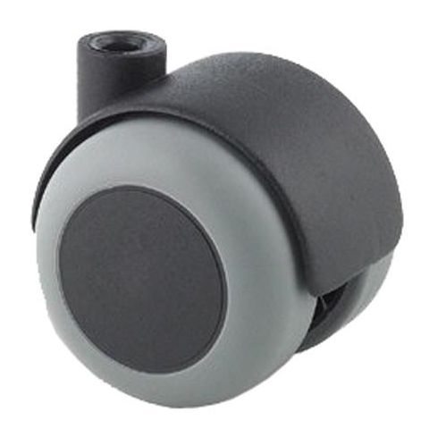 Tente T50MF/8SV/GR Möbelhjul 50 mm, grå, nylon Broms