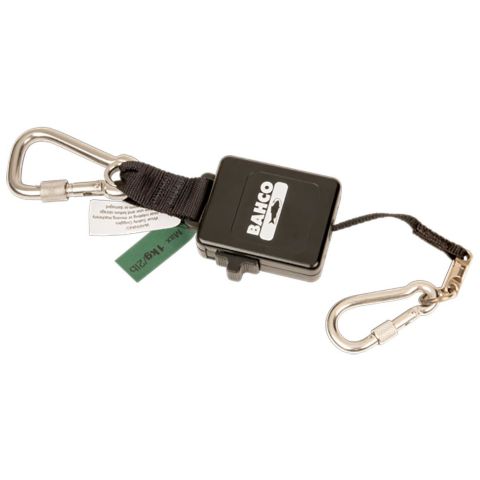 Bahco 3875-RL2 Säkerhetslina med fastsydd karbinhake, 1 kg