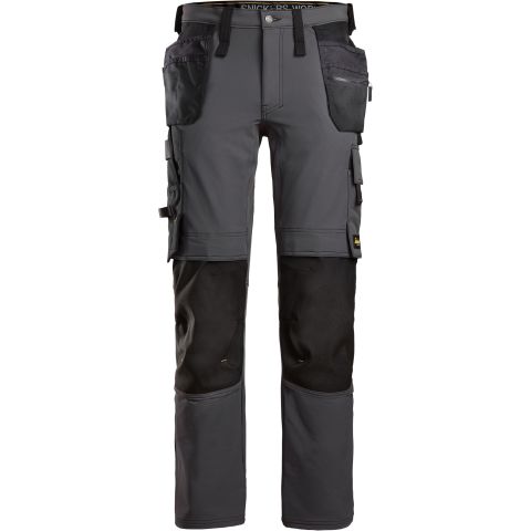 Snickers Workwear 6271 Arbetsbyxa grå/svart Grå/Svart