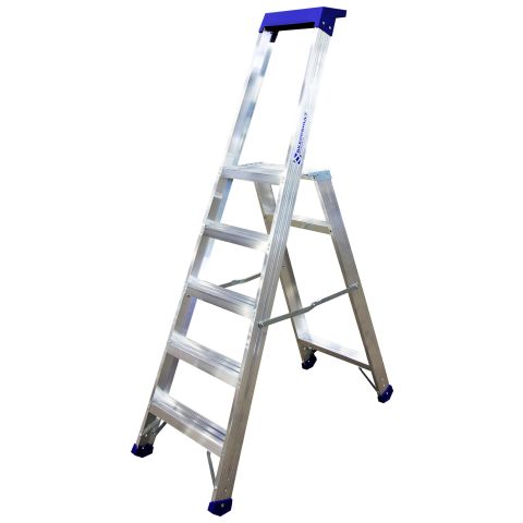Skeppshultstegen 5050-05 Trappstege med hylla 5 steg, 1155 mm