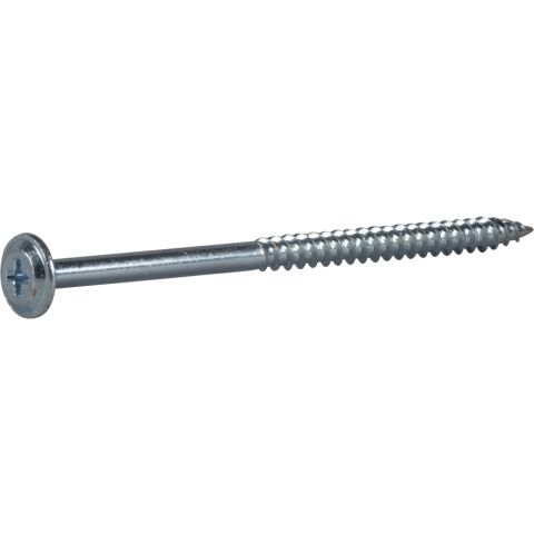 ESSVE 578175 Montageskruv 4,8 mm Ø, FZB, PH2, vass spets 75 mm, 200-pack