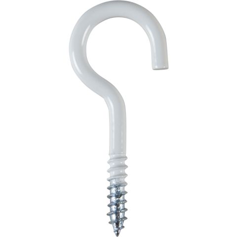 ESSVE 520142 Skruvkrok vit 50 mm, 5-pack